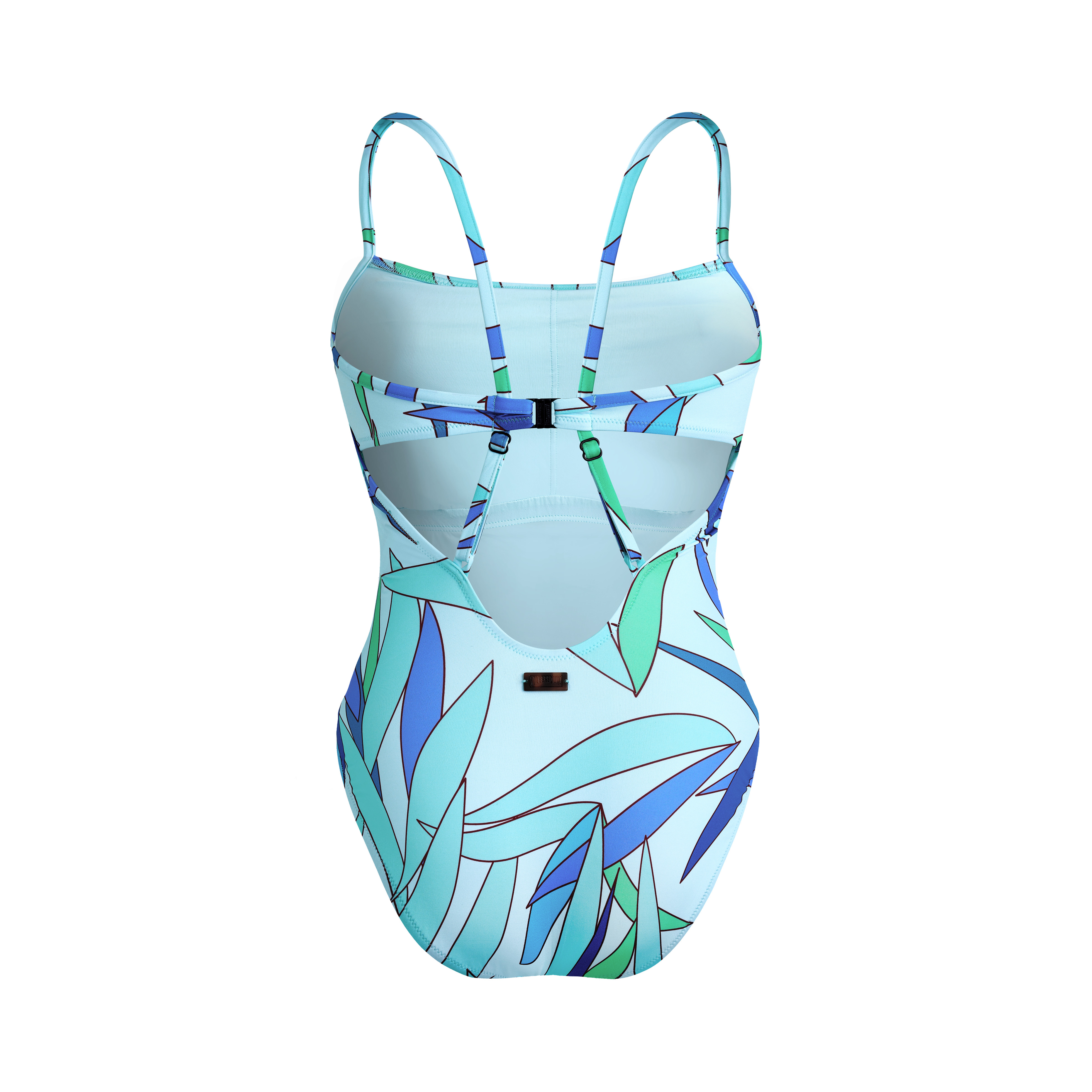 Women Crossed Back Straps One-piece Swimsuit Madrague - 2