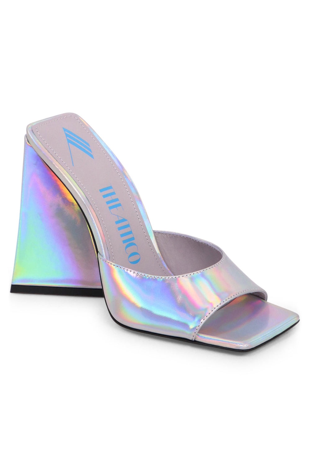 DEVON 115MM MULE | HOLOGRAPHIC SILVER - 1