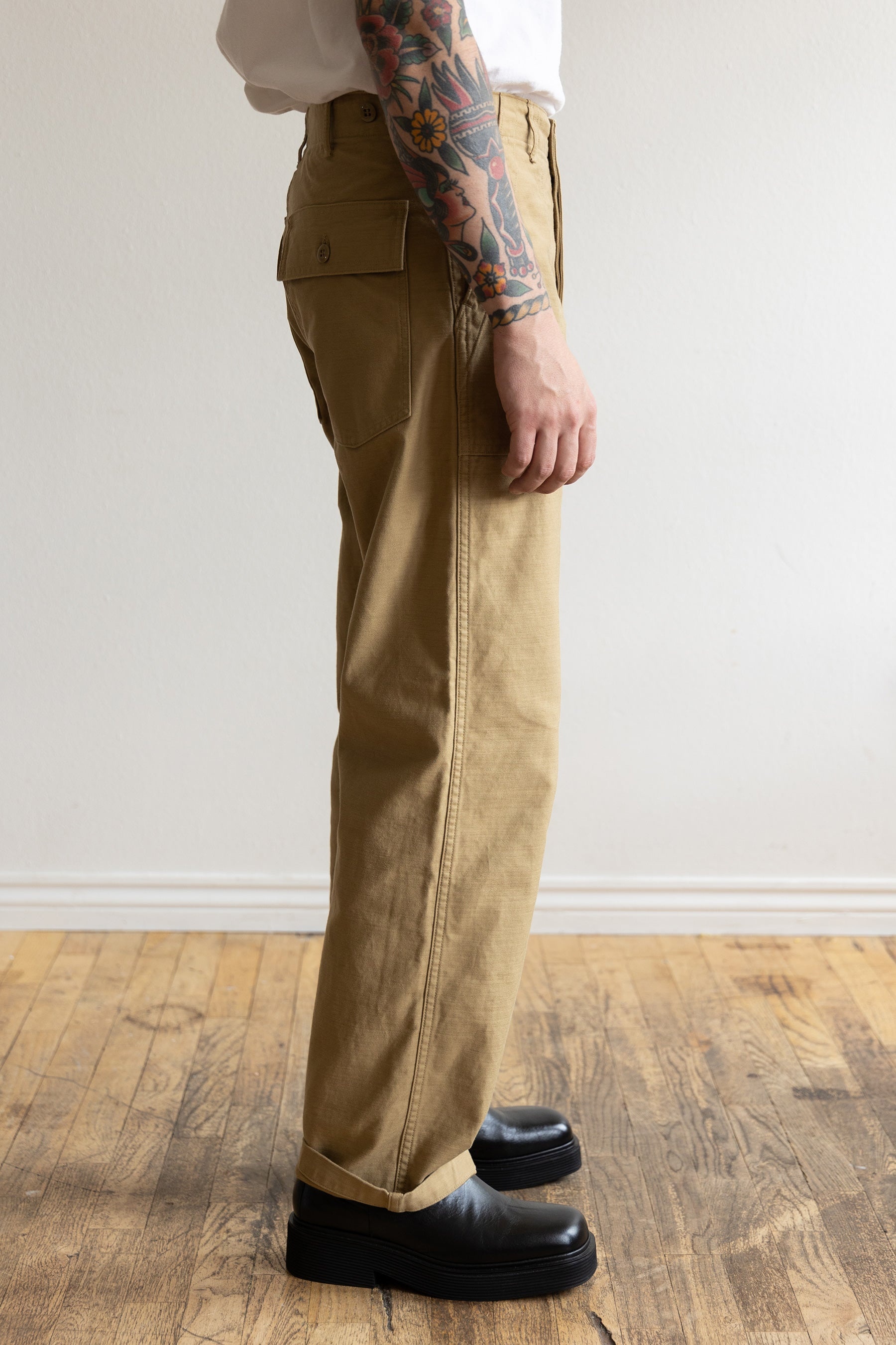 US Army Fatigue Pants (Regular Fit) - Khaki - 3