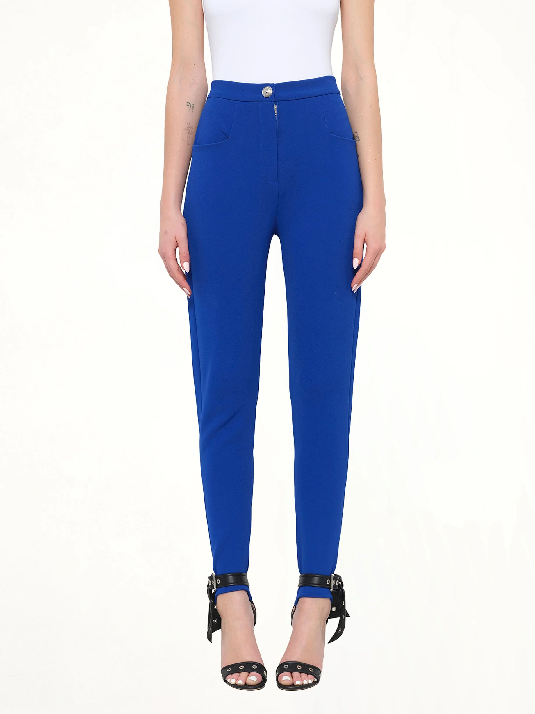 Skinny Pant in Blue - 1