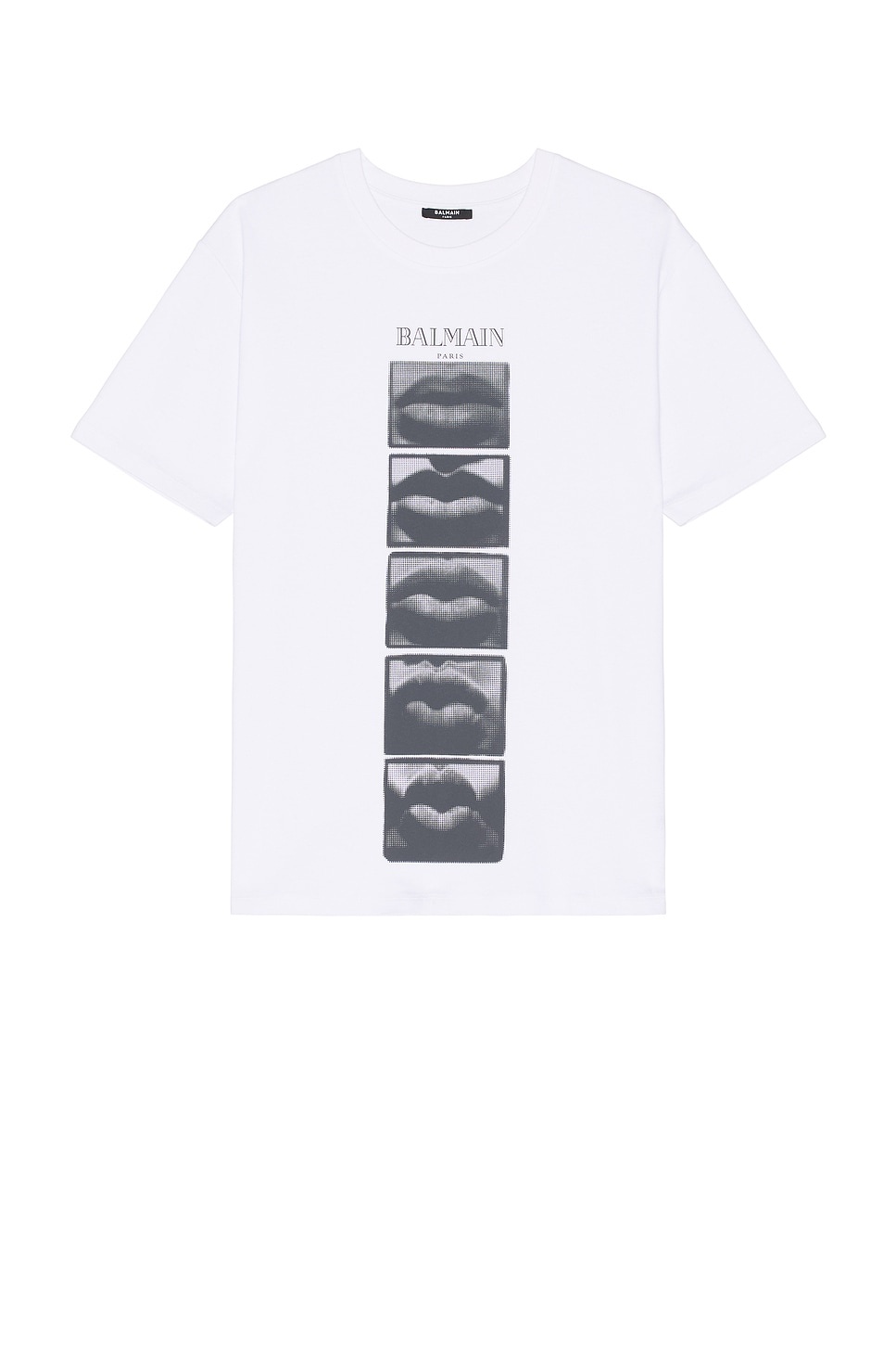 Lips Print T-Shirt - 1