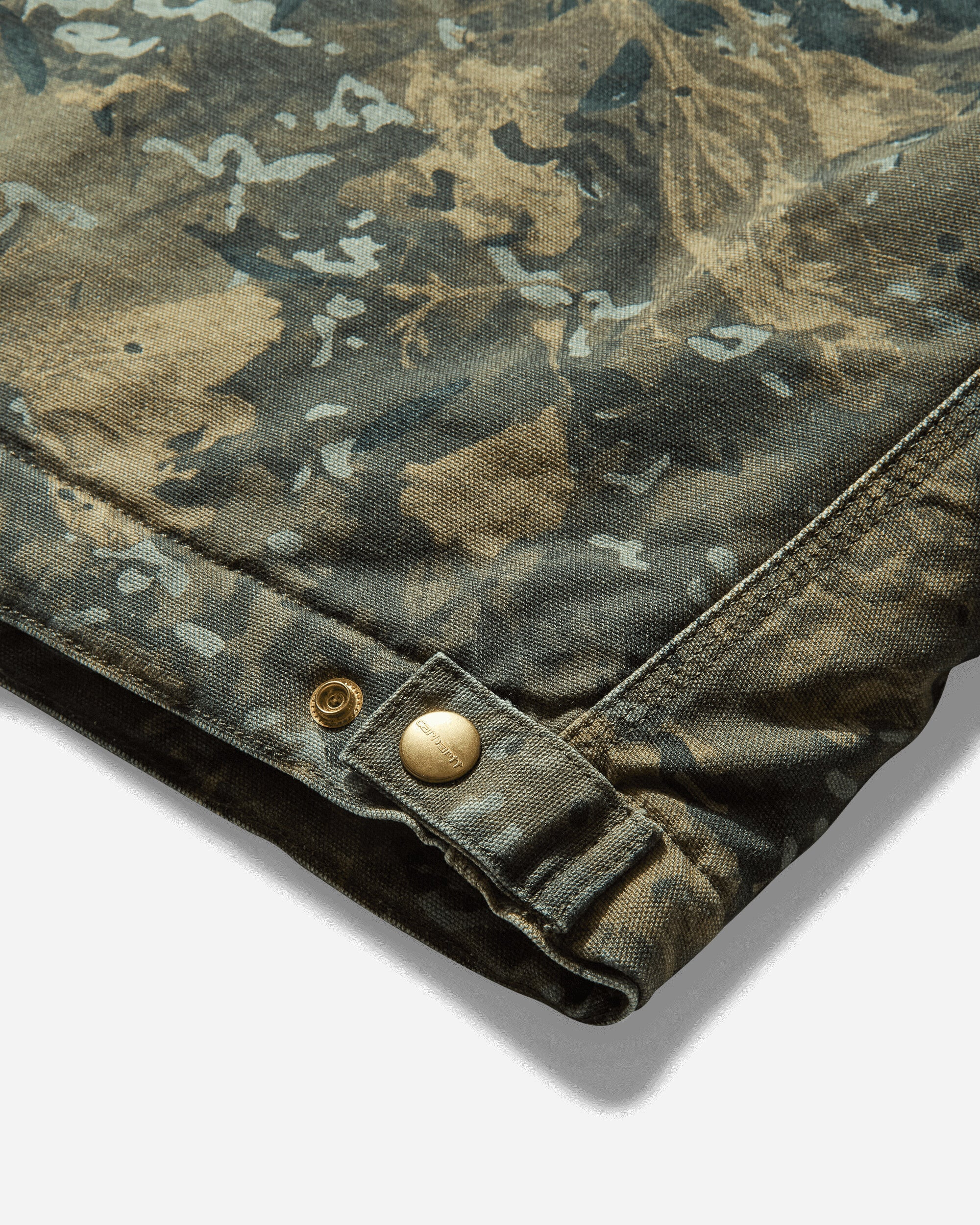 Men's OG Detroit Jacket Camo Combi / Green / Black (Stone Washed) - 3