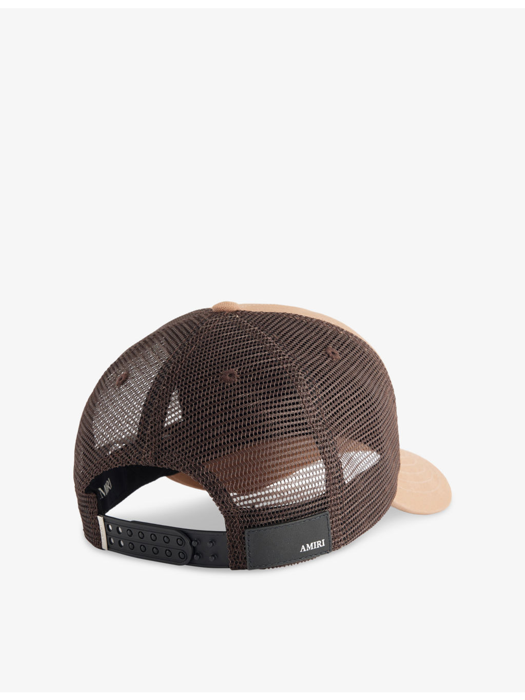Outline Embroidered Cotton Trucker Cap - 4