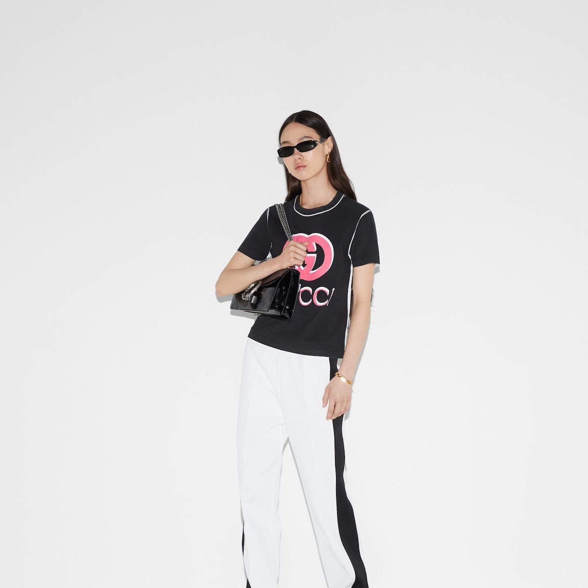 Gucci Interlocking G print cotton T-shirt - 6