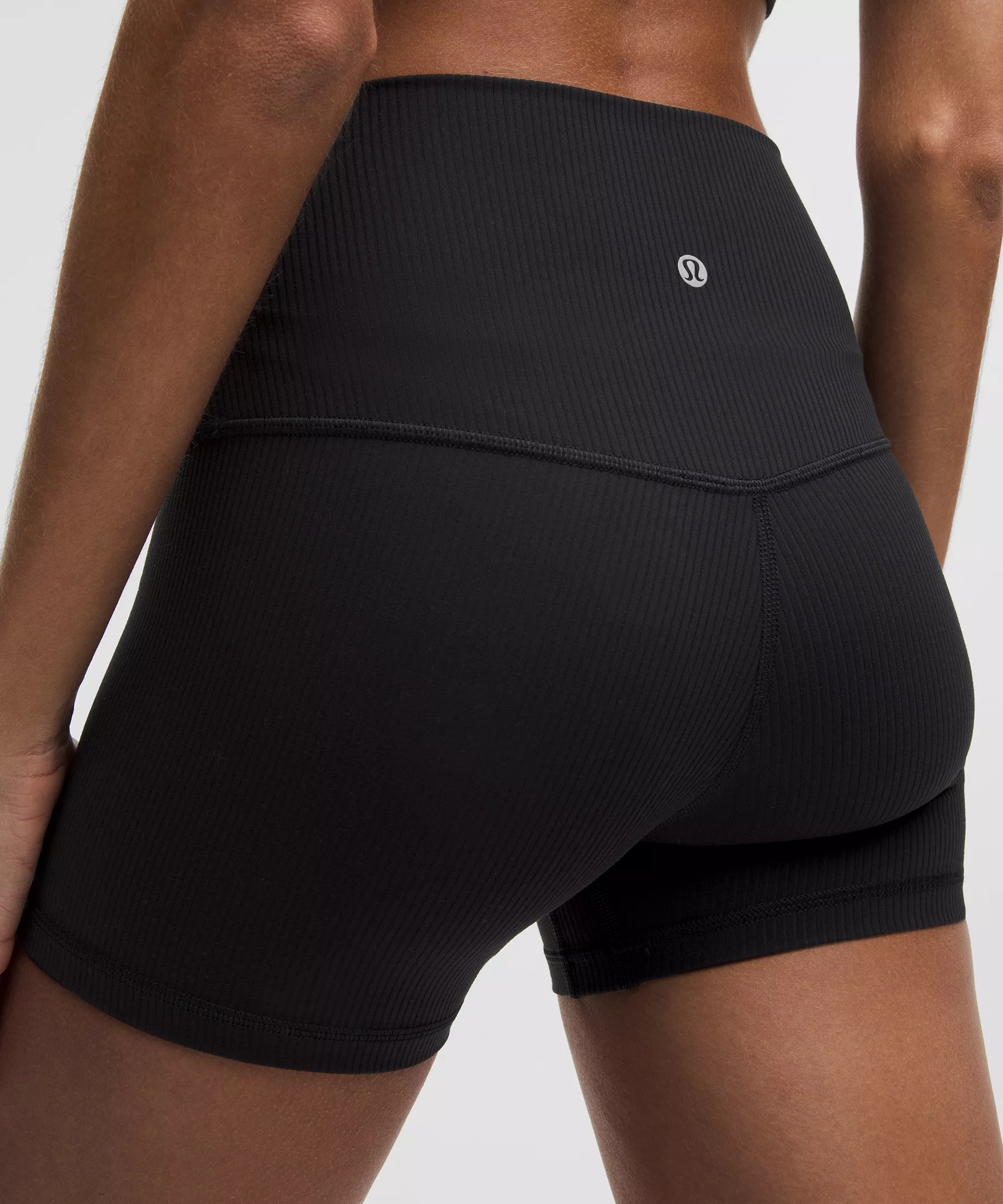 lululemon Align™ High-Rise Ribbed Short 4" - 5