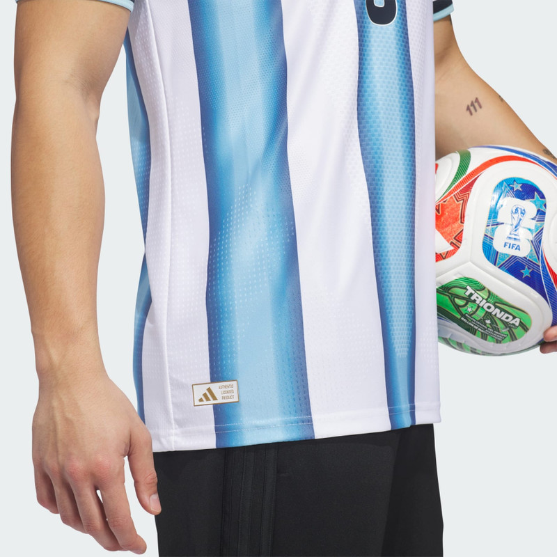 Argentina 26 Home Alvarez Authentic Jersey 6