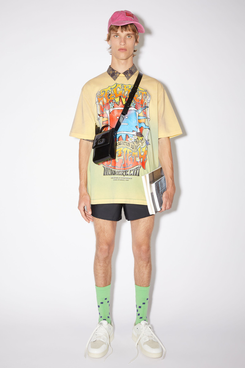 Mini crossbody Face bag - Black/black 3