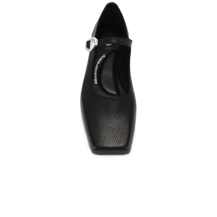 T by Alexander Wang Billie Mary Jane Leather Flats - 4