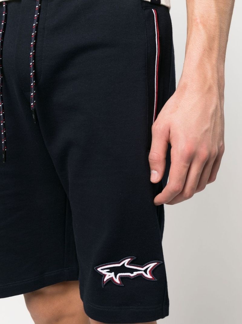 shark-patch track shorts - 5