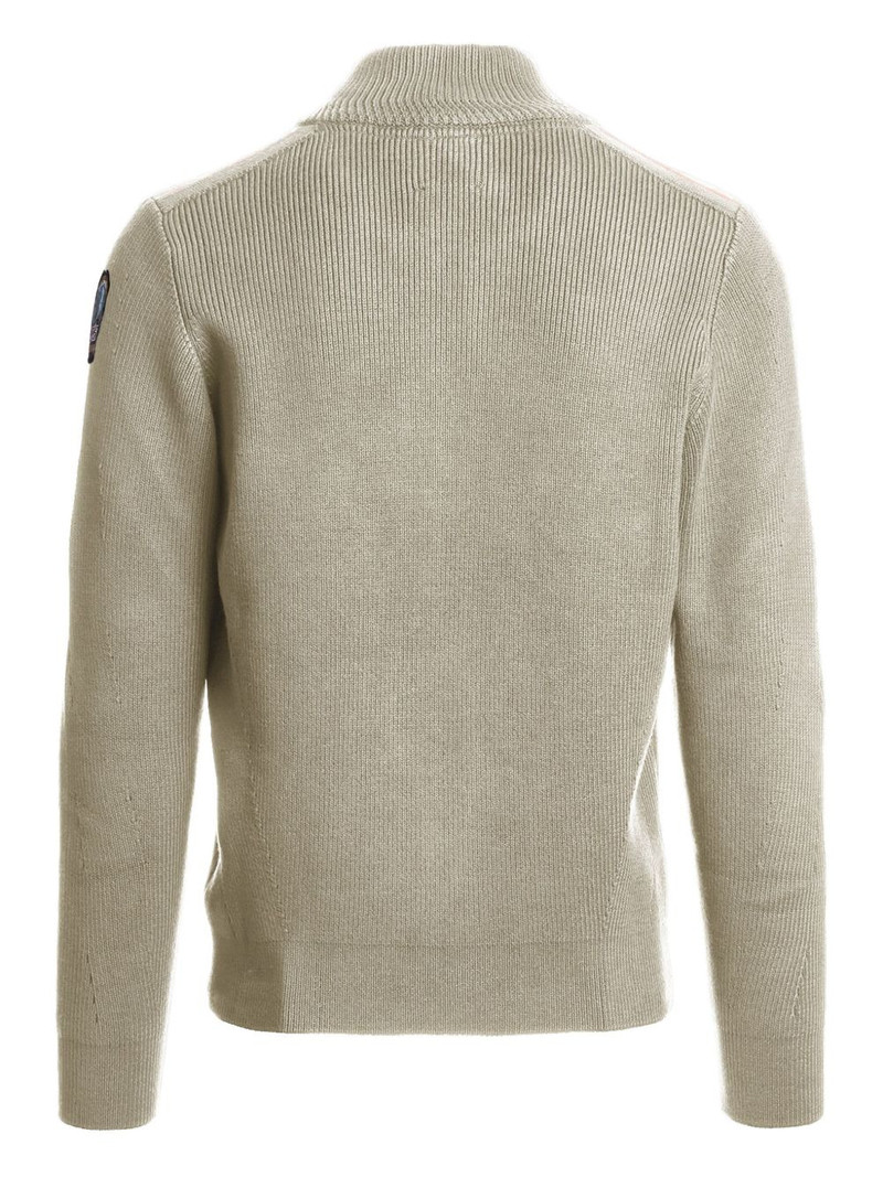 PARAJUMPERS Manny ribbed zip-up cardigan outlook