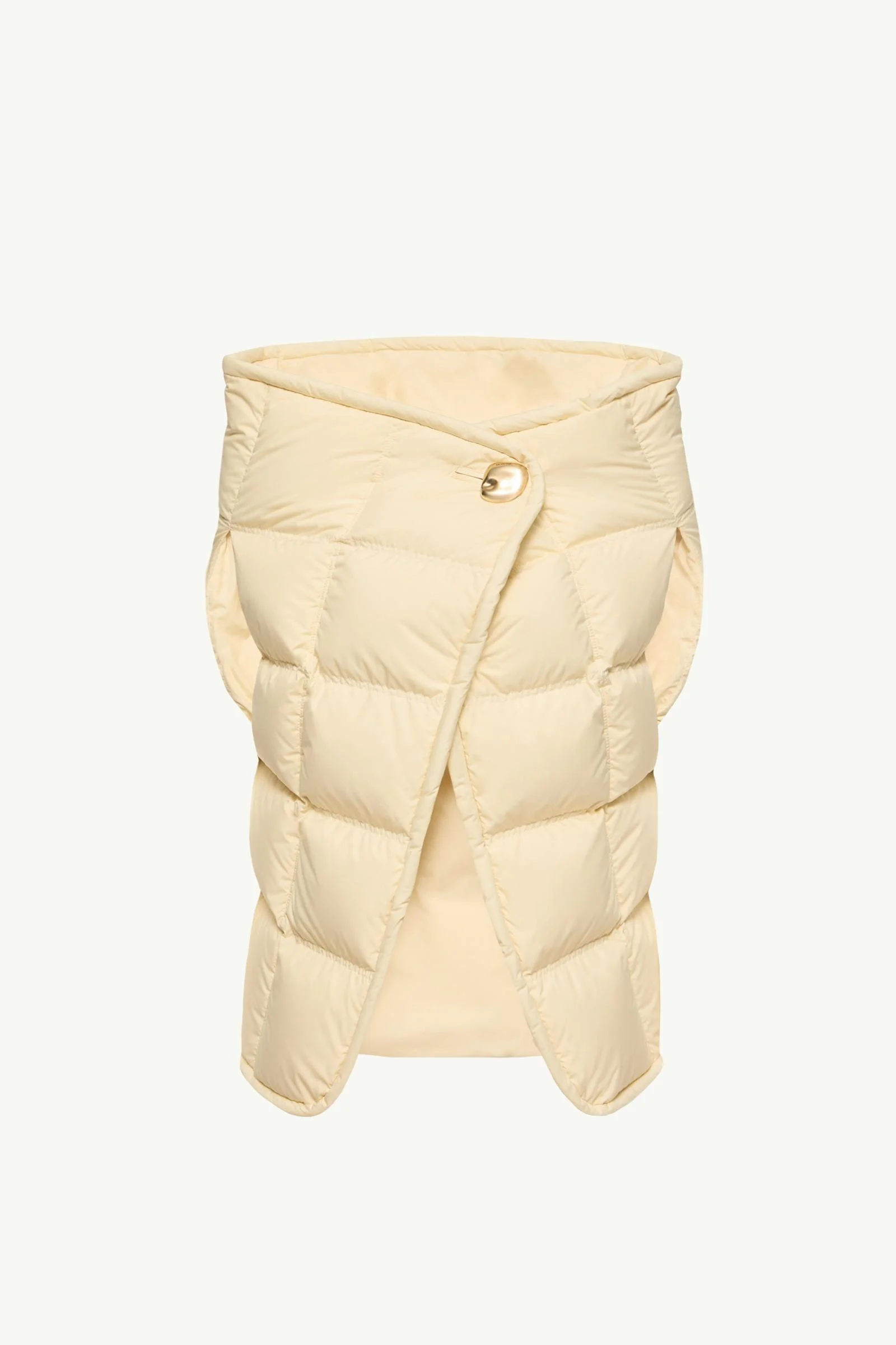 Asymmetrical Down Cape - 1