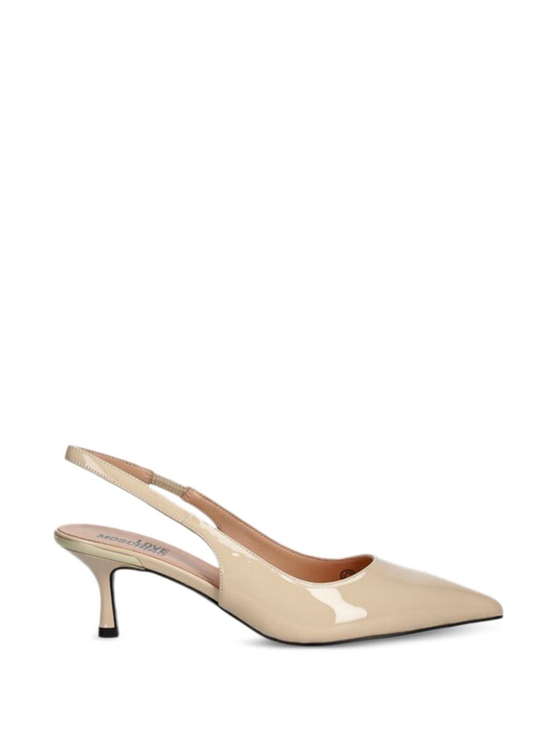 pointed leather pumps 1
