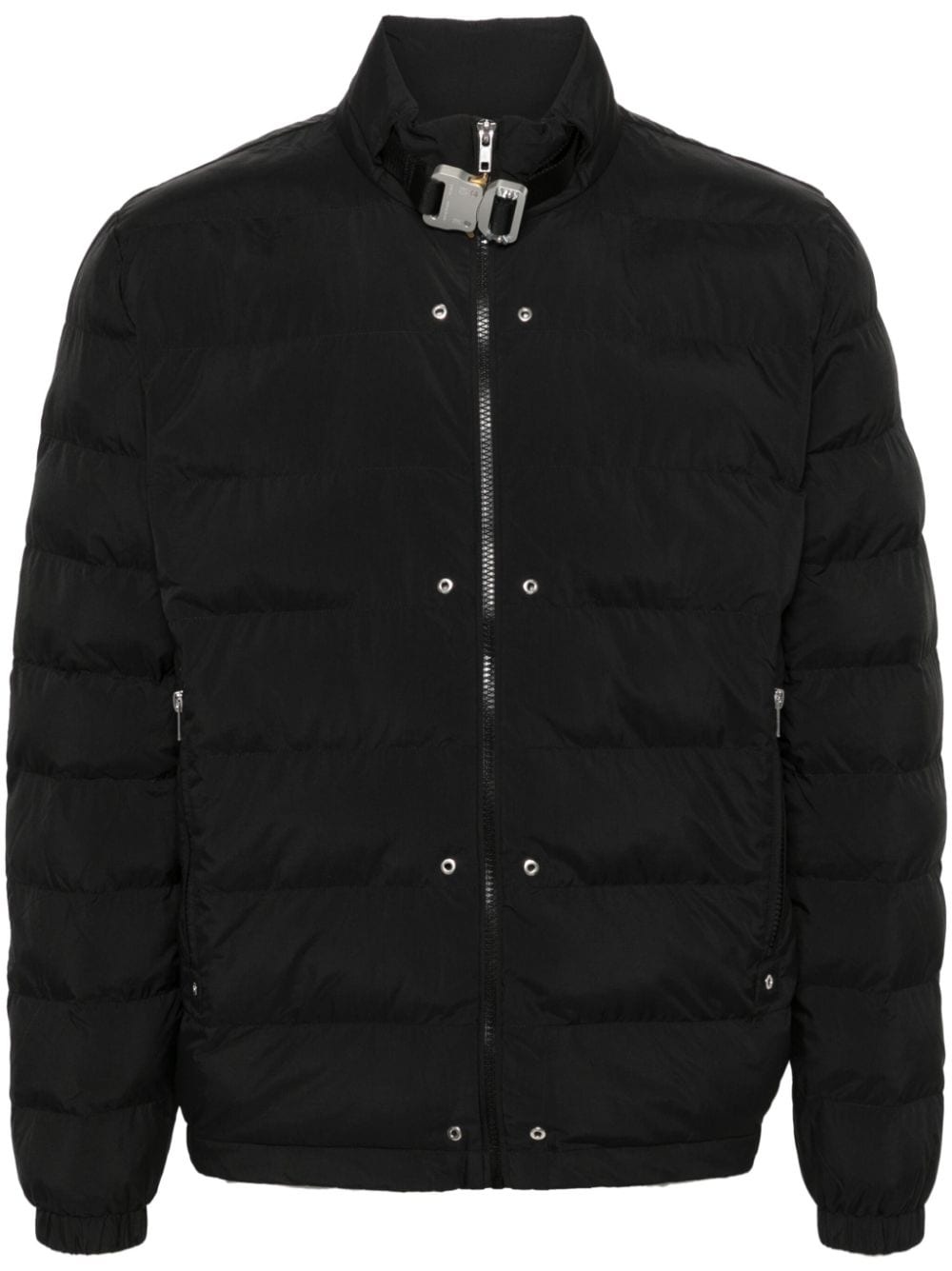 buckle-collar puffer jacket - 1