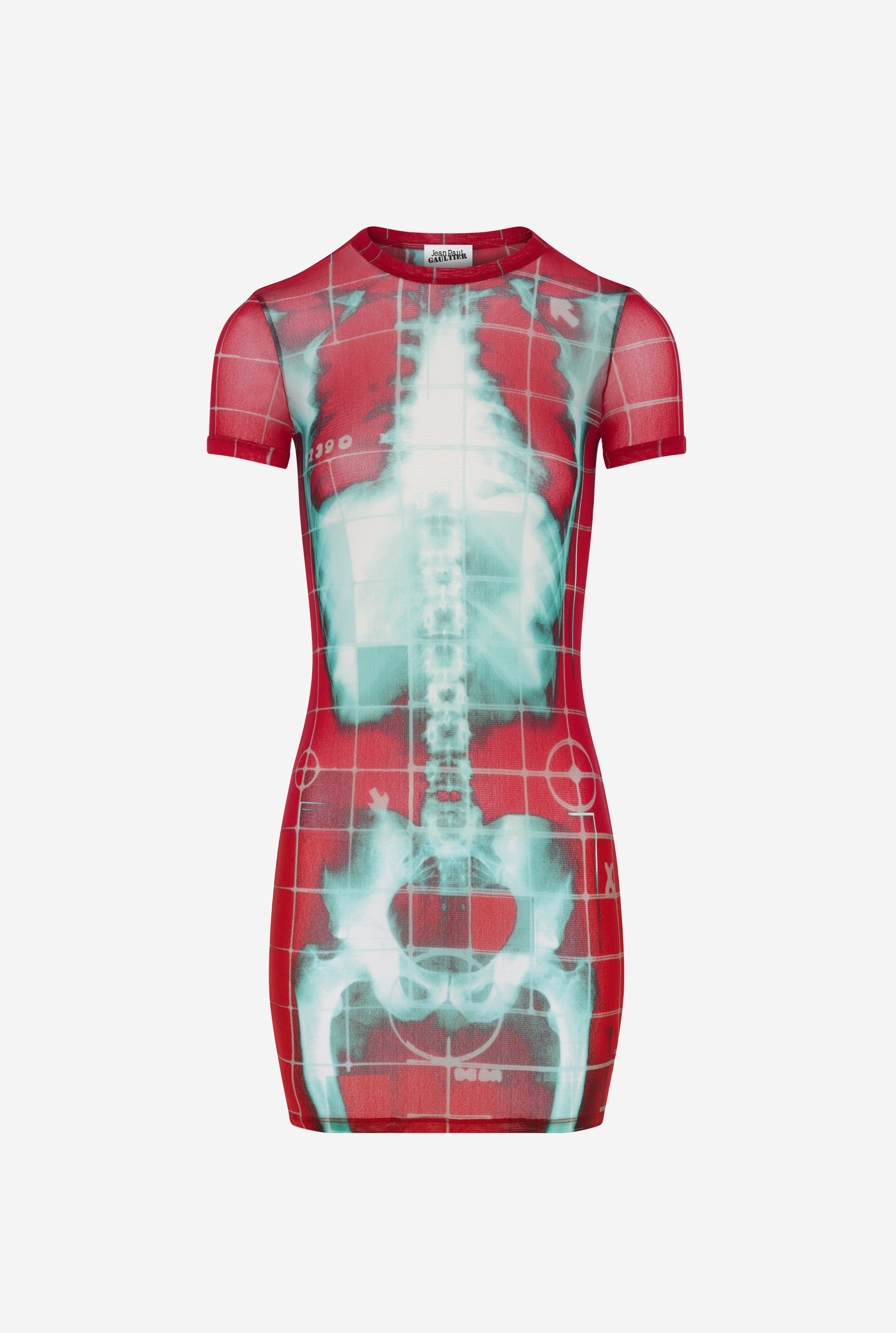 THE SHORT RED SQUELETOR DRESS - 6