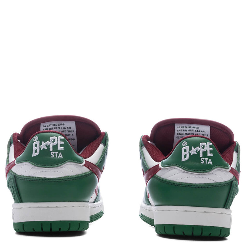 A BATHING APE® WOMEN'S NEW BAPE SK8 STA #1 - GREEN outlook