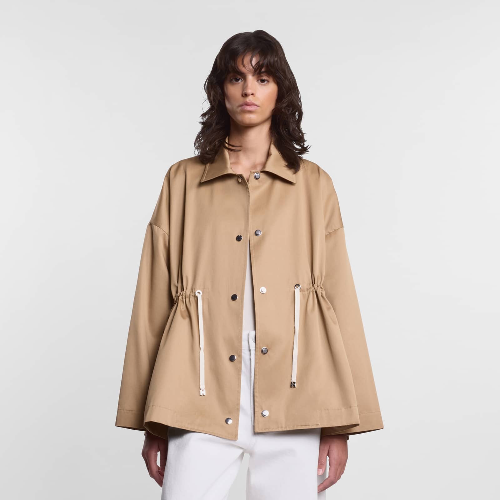 Windbreaker in cotton gabardine - 4