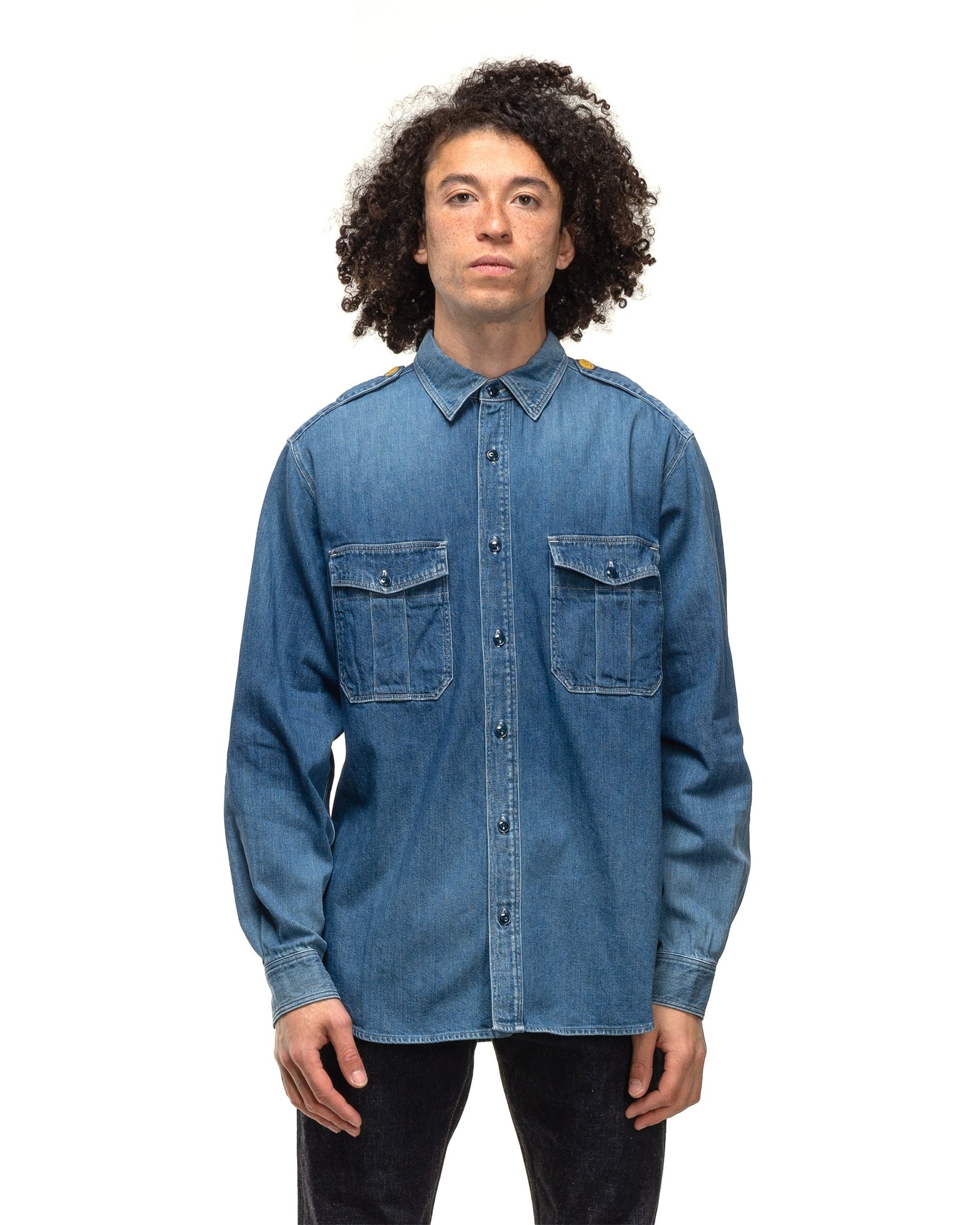 8OZ DENIM KAMOKE WORK SHIRT PRO - 3