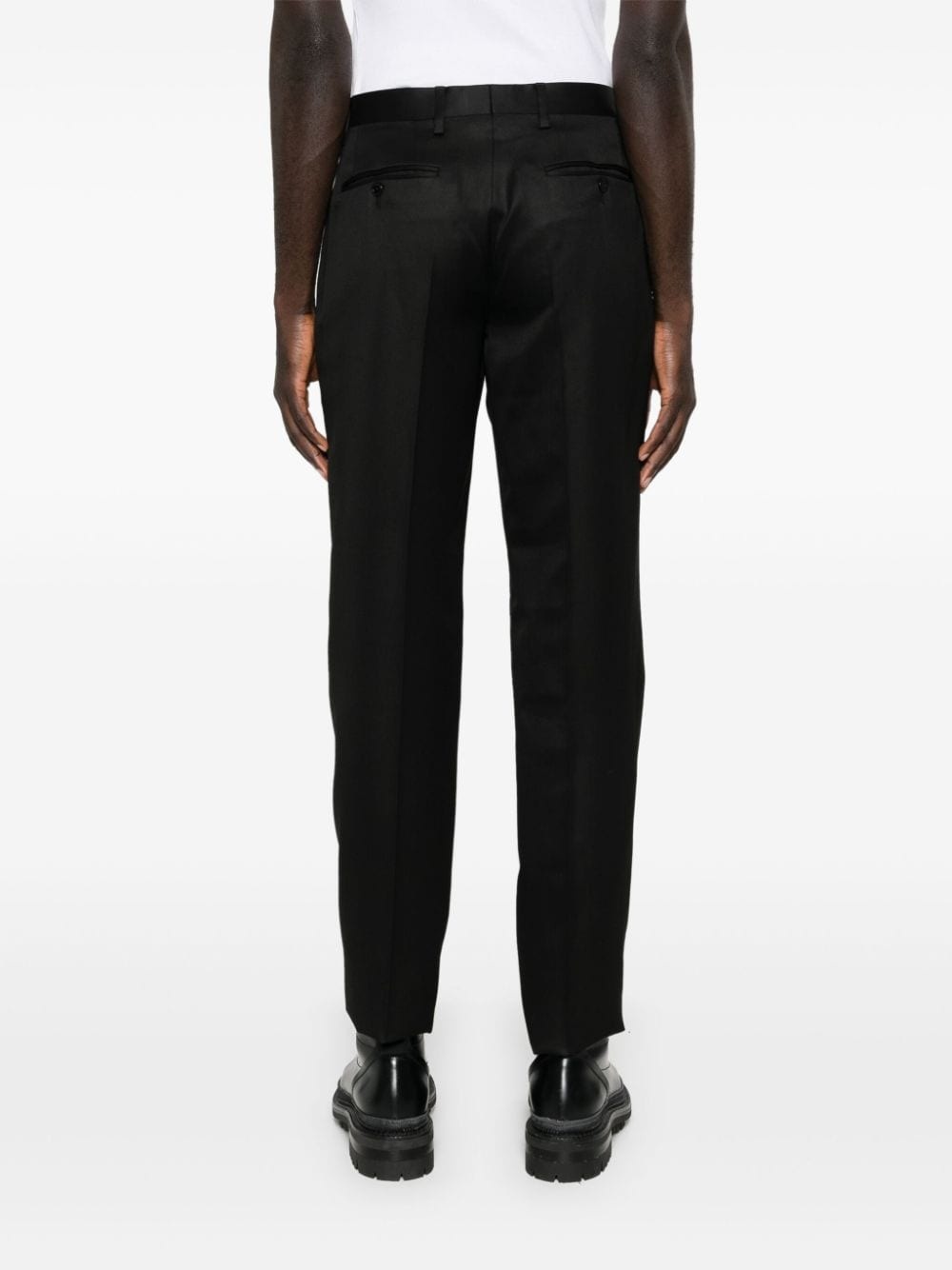 tailored tapered trousers - 4