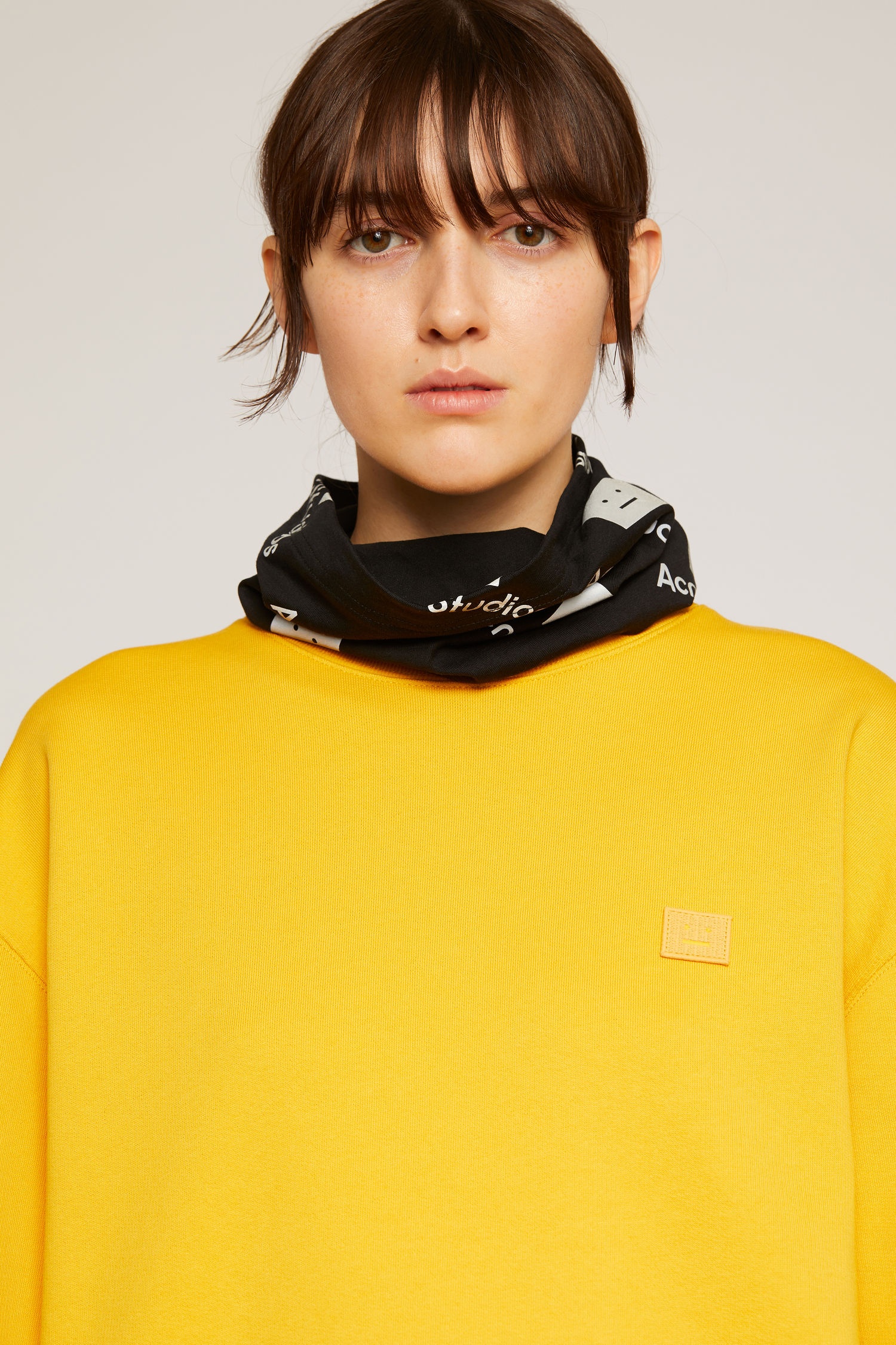 Oversized sweatshirt honey yellow - 4