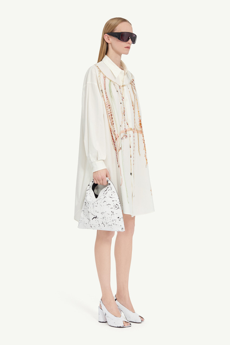 MM6 Maison Margiela Pearl Shirt Dress outlook