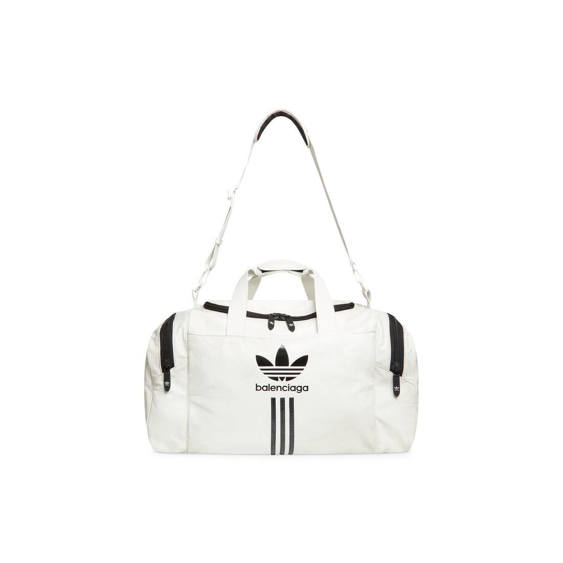 Men's Balenciaga / Adidas Gym Bag  in White - 6