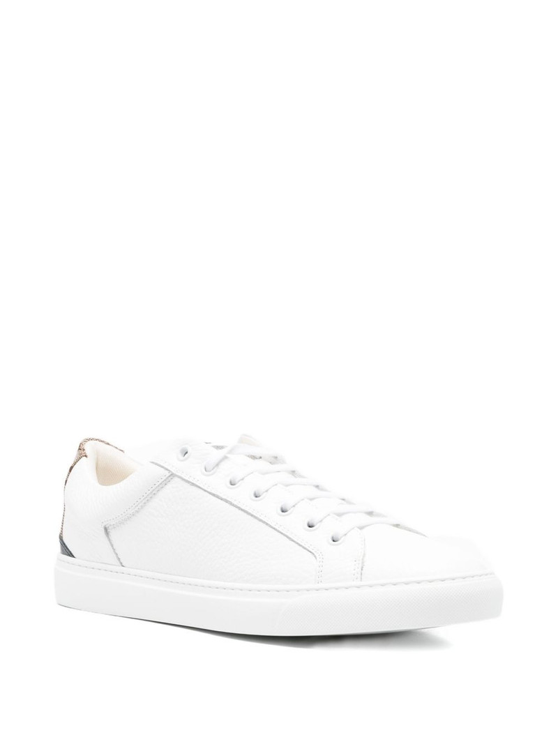 Herno leather sneakers outlook