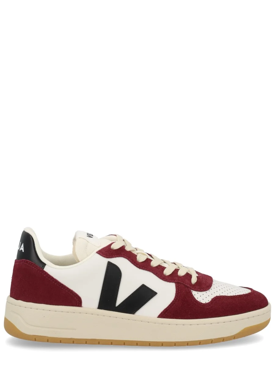 V-10 LEATHER SNEAKER - 1