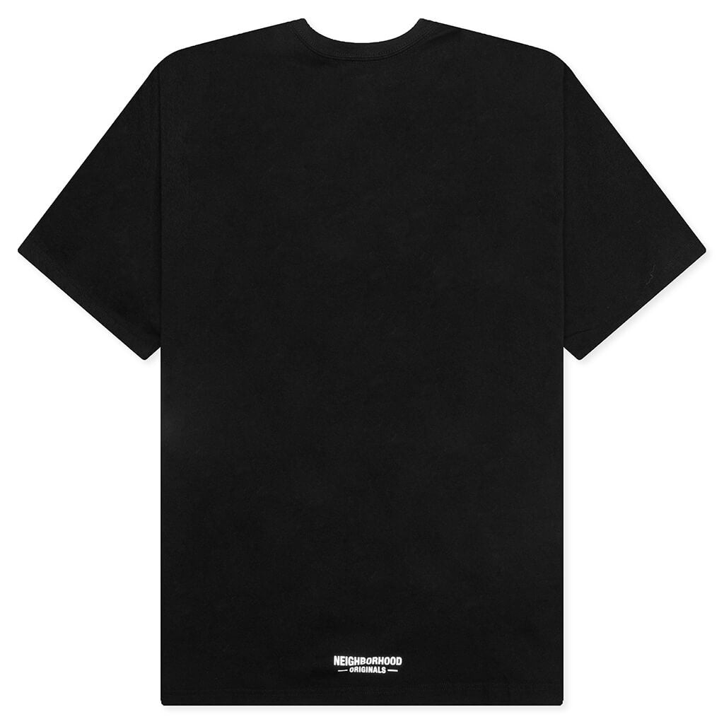 NEIGHBORHOOD NH . TEE SS-1 - BLACK | feature | REVERSIBLE