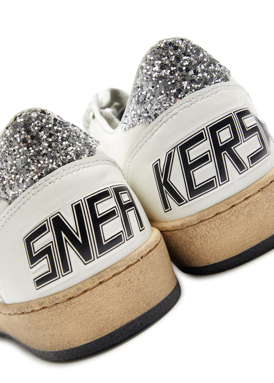 Ball Star distressed leather sneakers - 4