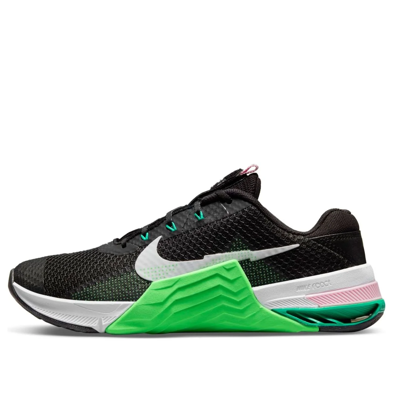 (WMNS) Nike Metcon 7 'Black Green Strike' CZ8280-036 - 1