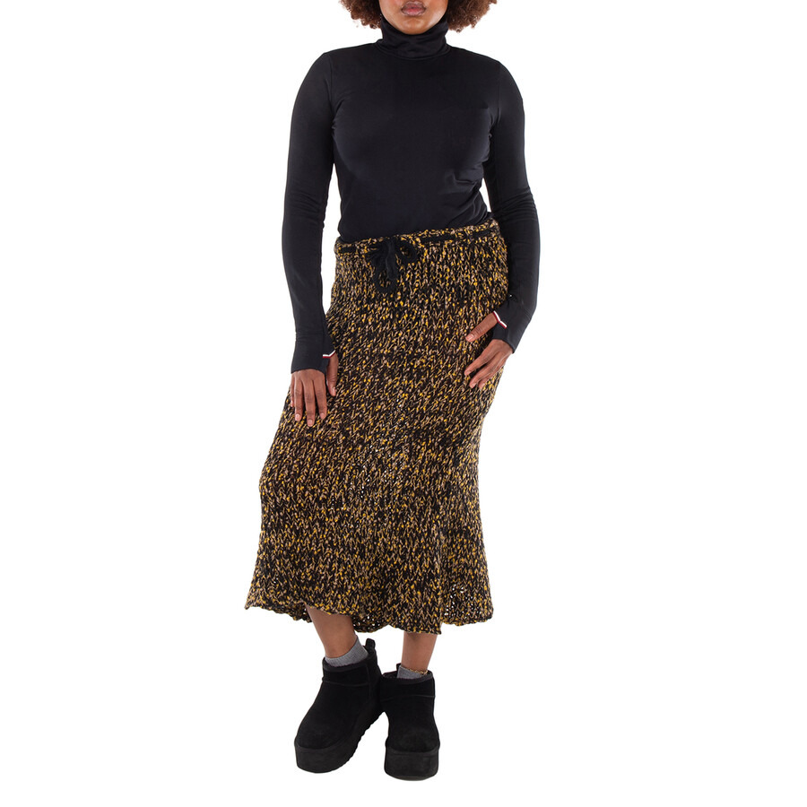 Moncler Wool Drawstring Skirt - 6