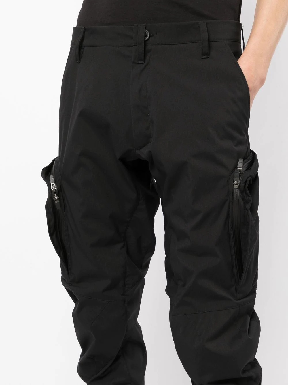 articulated cargo-pocket trousers - 5