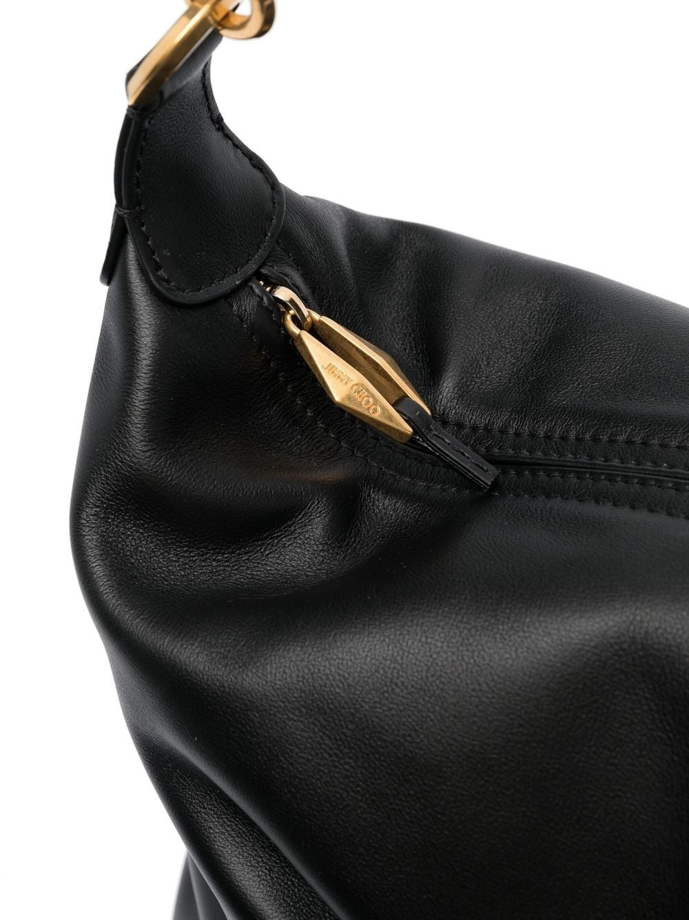 Diamond leather shoulder bag - 4