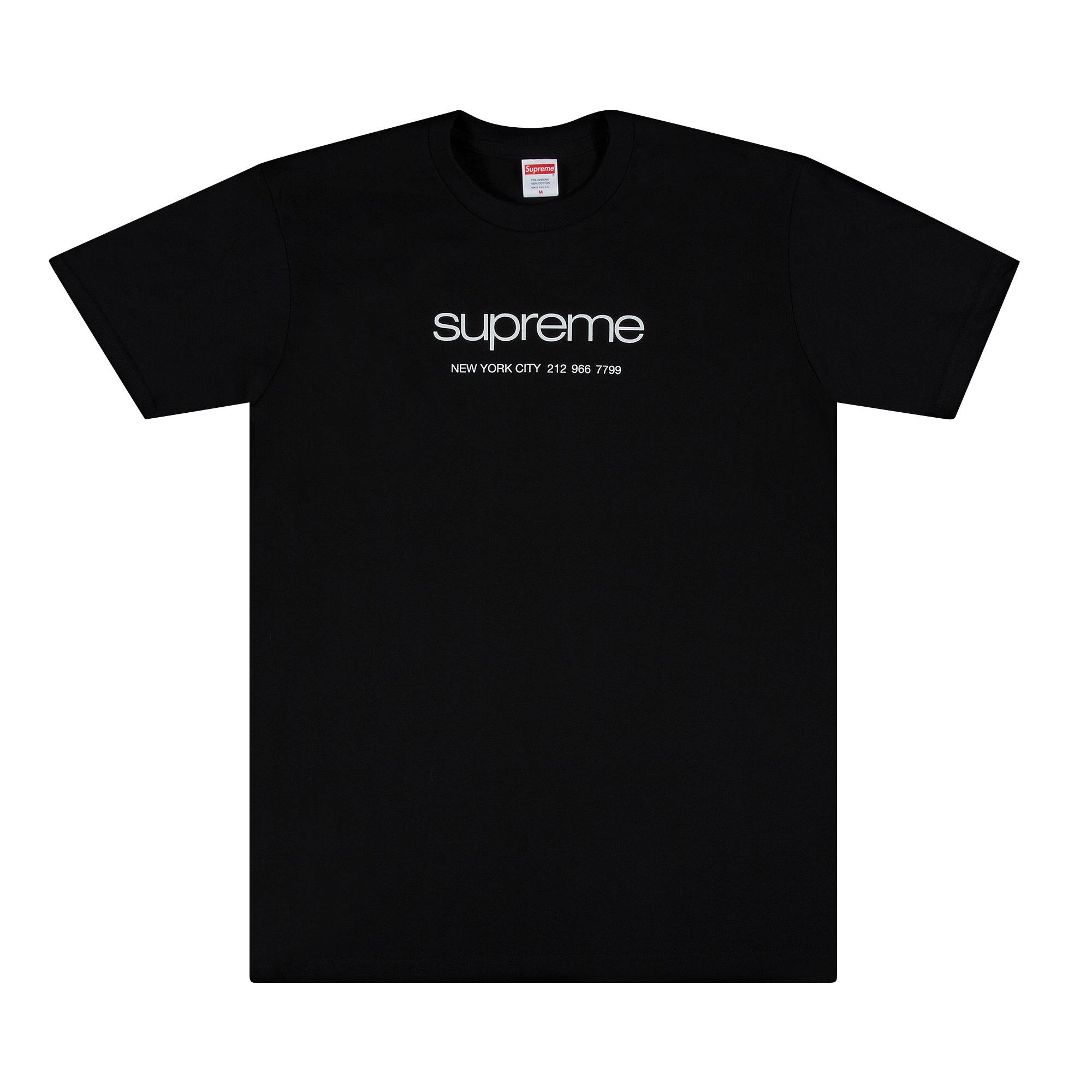 Supreme Shop Tee 'Black' - 1
