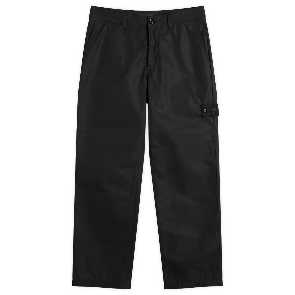 Stone Island Ghost All Weather Cotton Canvas Trousers - 1