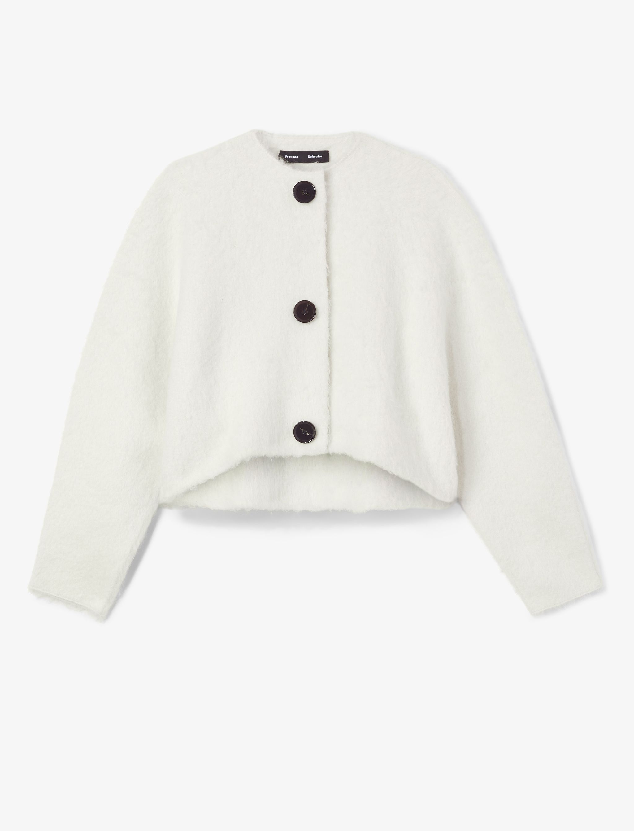 Double Face Alpaca Cardigan - 1
