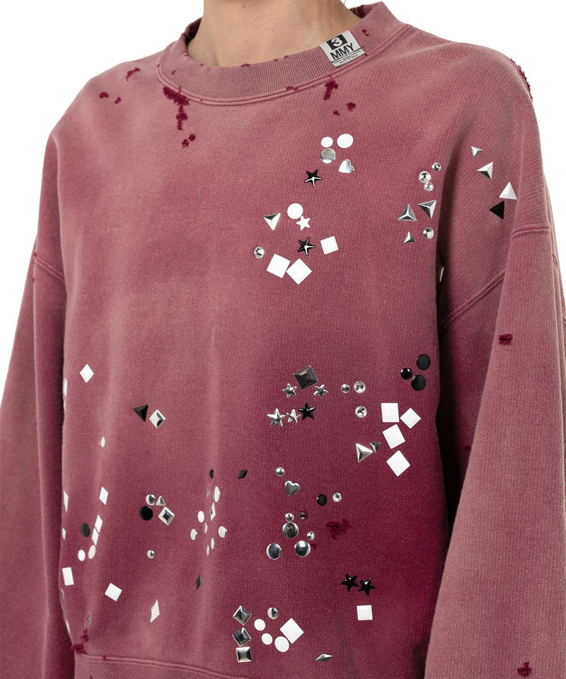 Sun Faded Like Embellished Sweatshirt 21