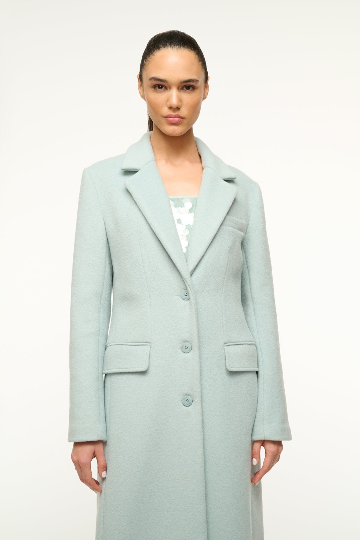 STAUD SANZA COAT MIST - 7