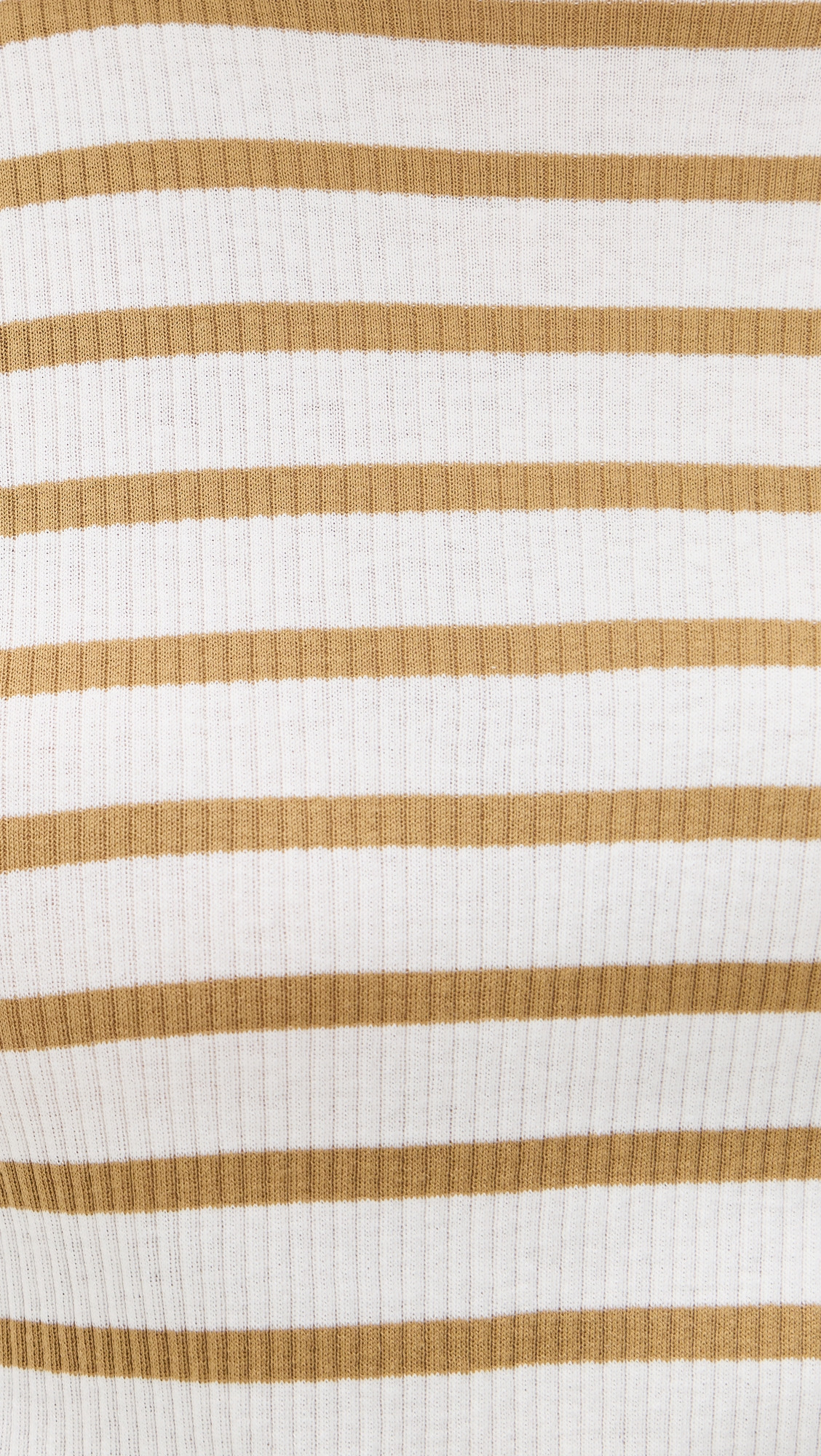 Rib Stripe Long Sleeve Crew Tee - 5
