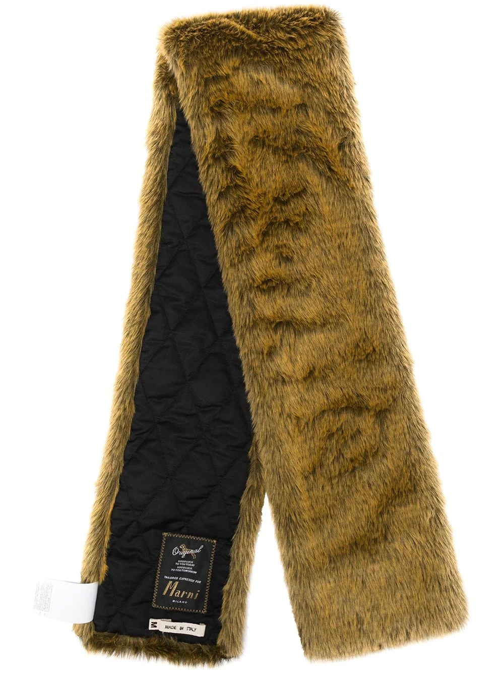 faux-fur stole - 1