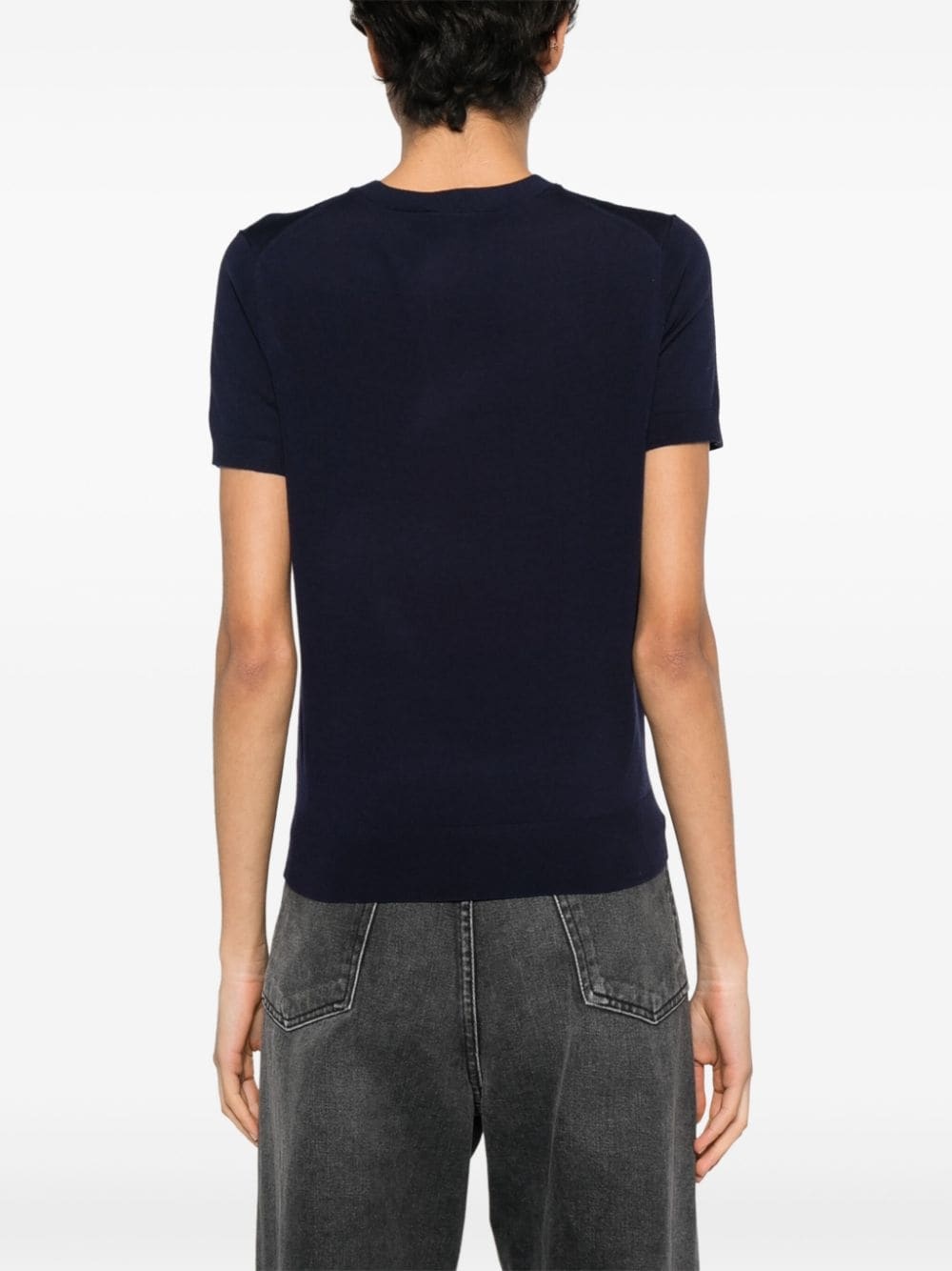 shortsleeved knitted top - 4