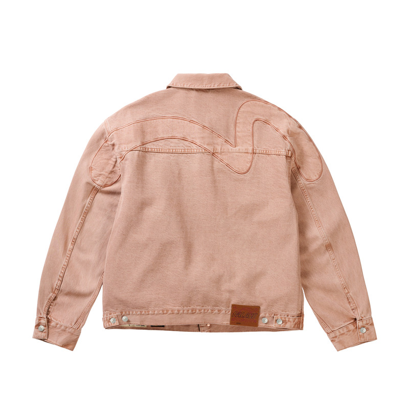 PALACE PALACE EVISU TYPE 2 DENIM JACKET PINK WASH outlook