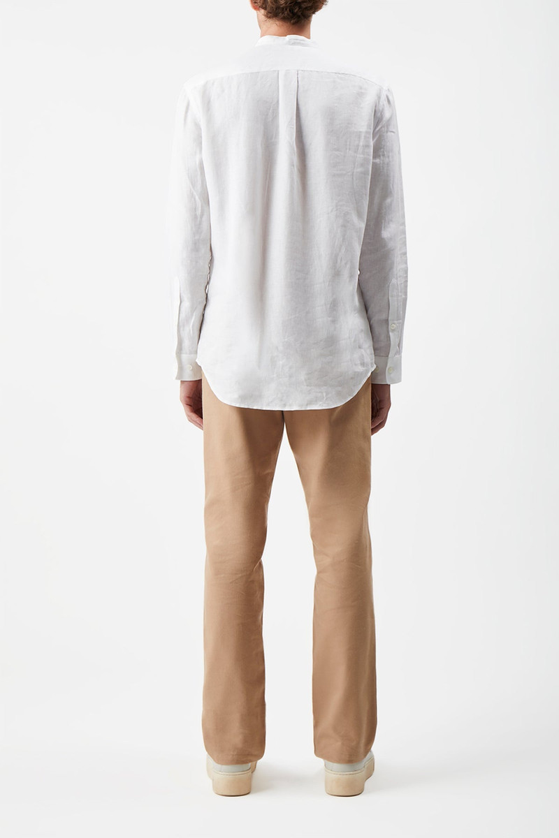 Rhys Pant in Camel Organic Cotton 4