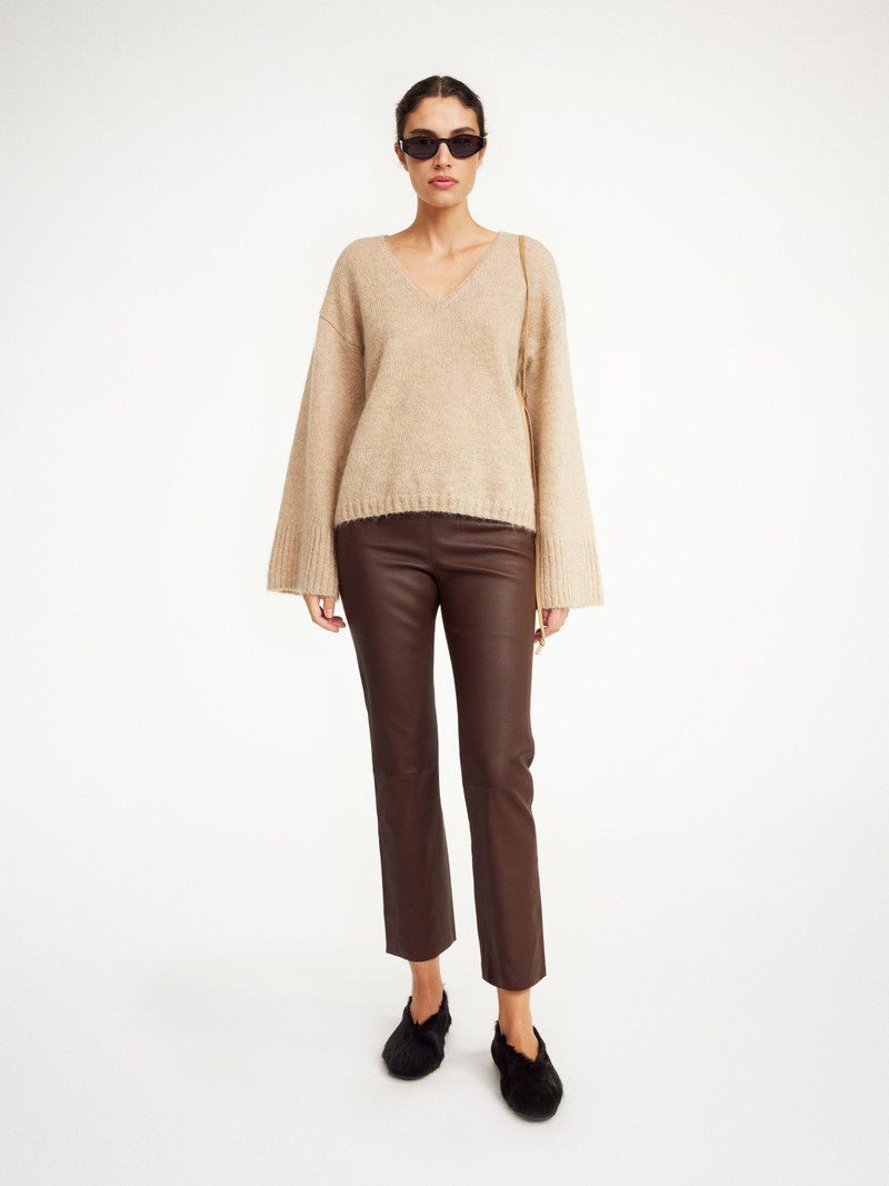 BY MALENE BIRGER Florentina leather trousers outlook