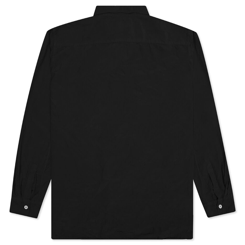 COMME DES GARCONS HOMME PLUS BUTTON UP SHIRT - BLACK - 2
