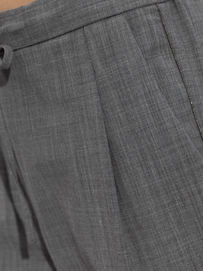 drawstring-fastening trousers 5