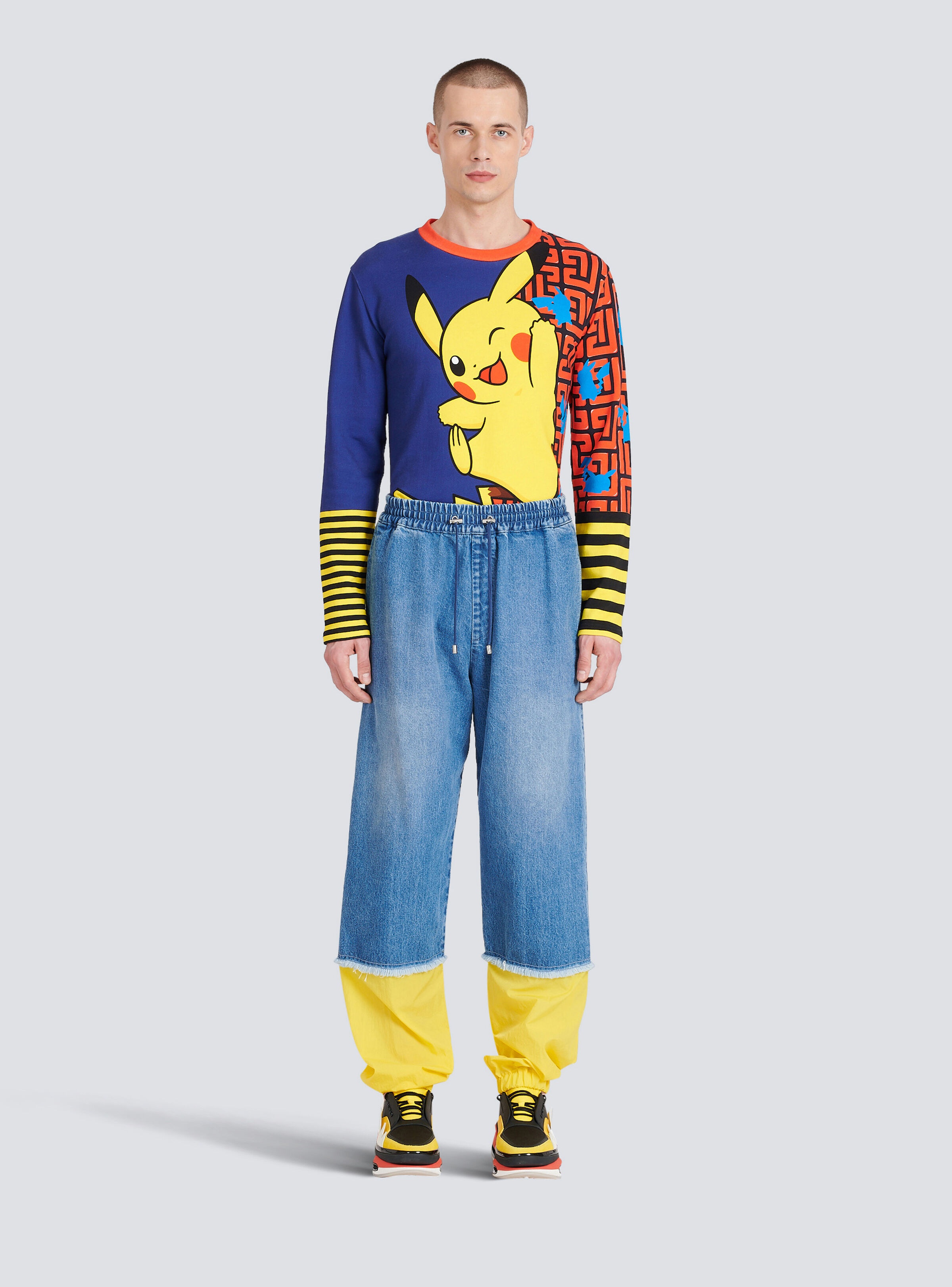 Unisex - Nylon cargo jeans - 3