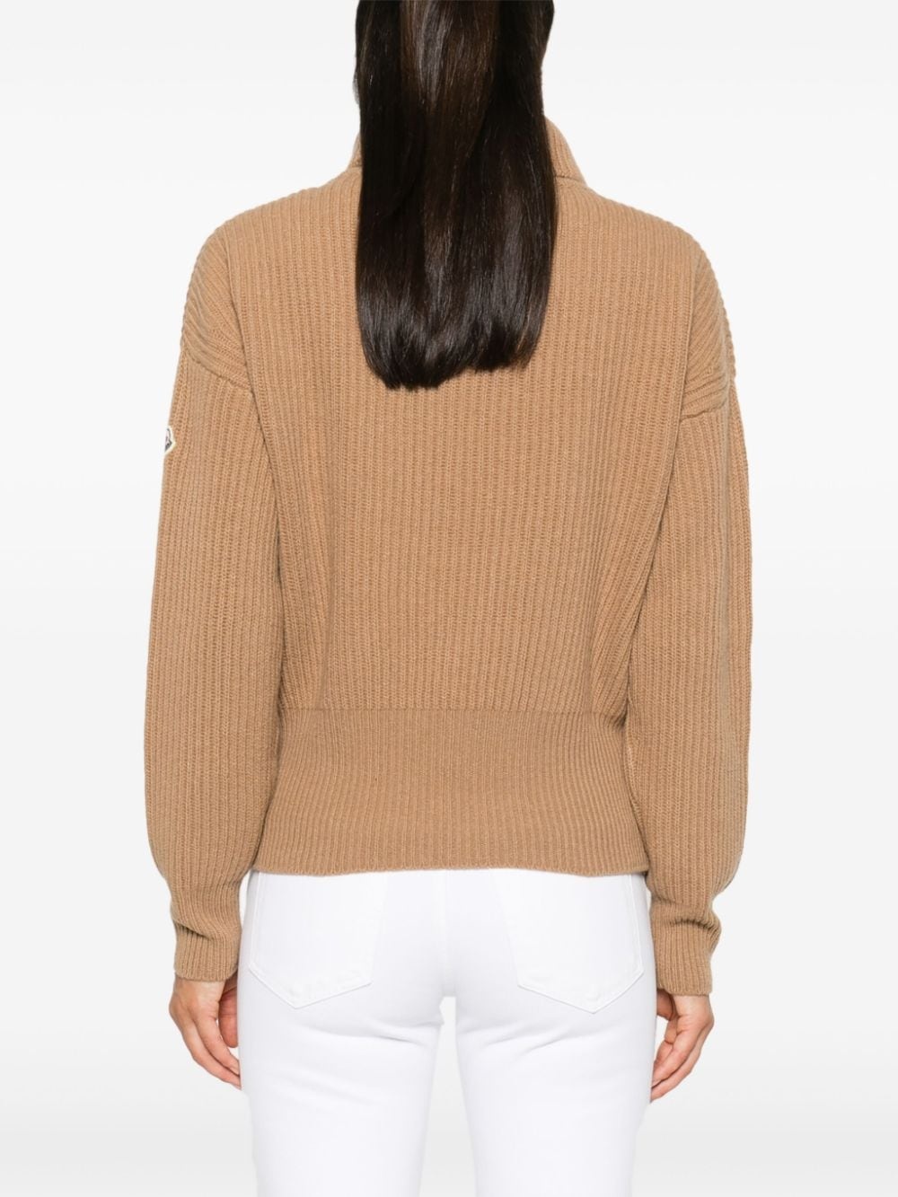 logo-patch sweater - 4