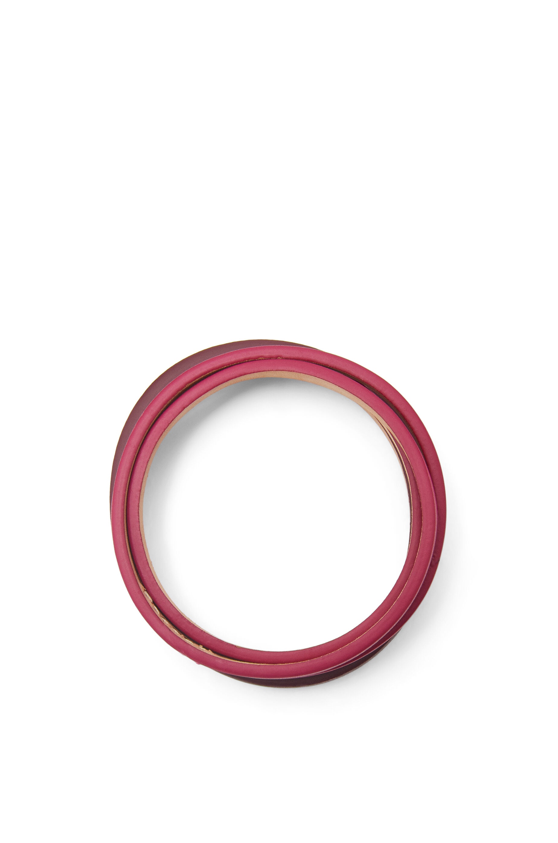 Double bangle set in classic calfskin - 2