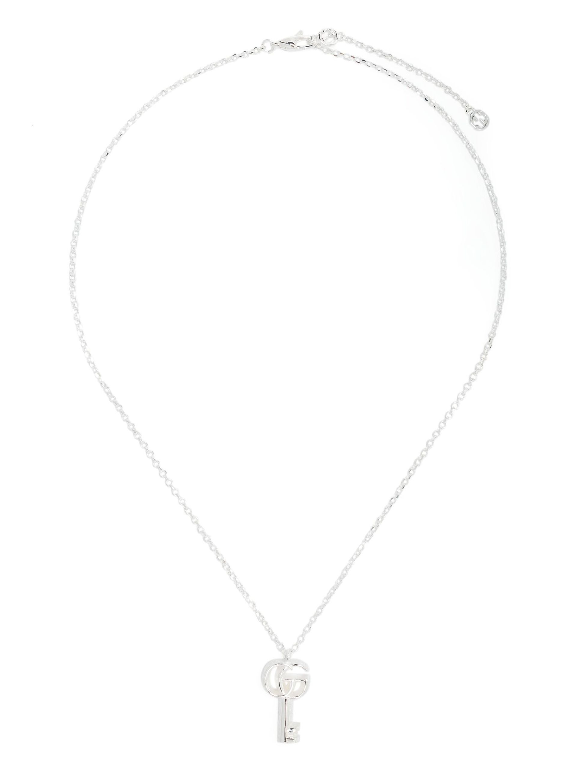 Sterling Silver GG Marmont Necklace - 3